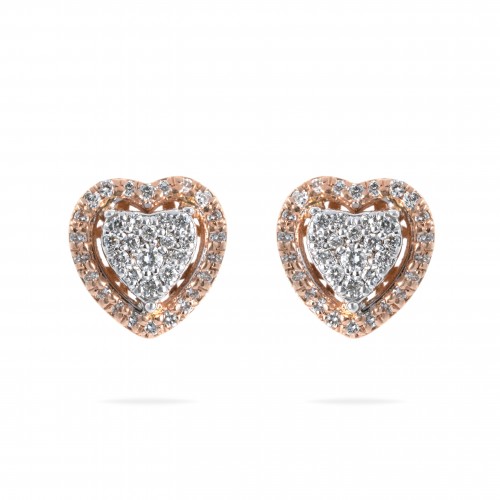 Diamond Earrings in Dubai | Solitaire Diamond Earrings in Dubai